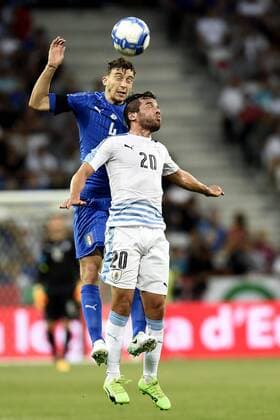 Db Nizza (Francia) 07 06 2017 - amichevole Italia-Uruguay foto Daniele Buffa Image nella foto: Matteo Darmian-Alvaro Gonzales 