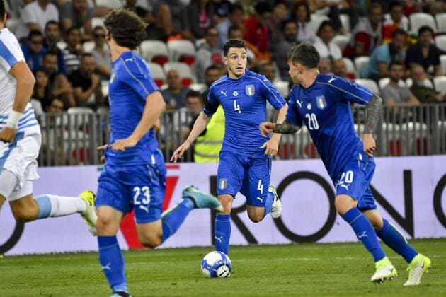 Matteo Darmian (Italie) FOOTBALL : Italie vs Uruguay - Match amical - Nice - 07 06 2017 NorbertScanella Panoramic 
