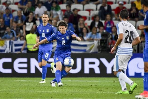Riccardo Montolivo (Italie) FOOTBALL : Italie vs Uruguay - Match amical - Nice - 07 06 2017 NorbertScanella Panoramic 