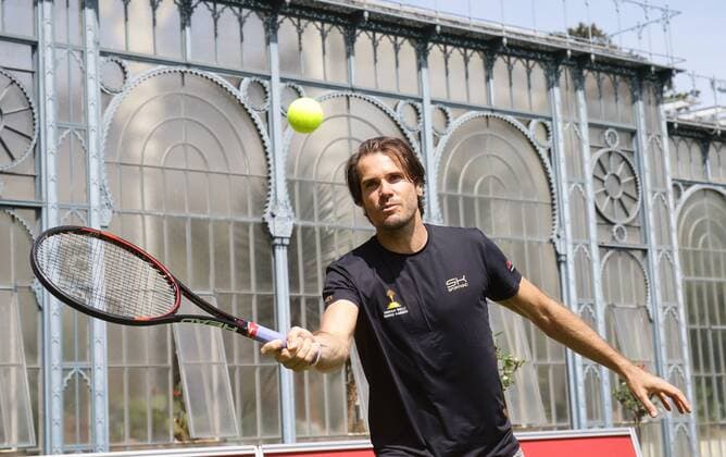 Stuttgart , Tennis PK zum MercedesCup in der Wilhelma , Thomas Haas