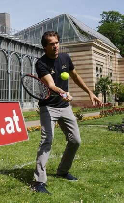 Stuttgart , Tennis PK zum MercedesCup in der Wilhelma , Thomas Haas