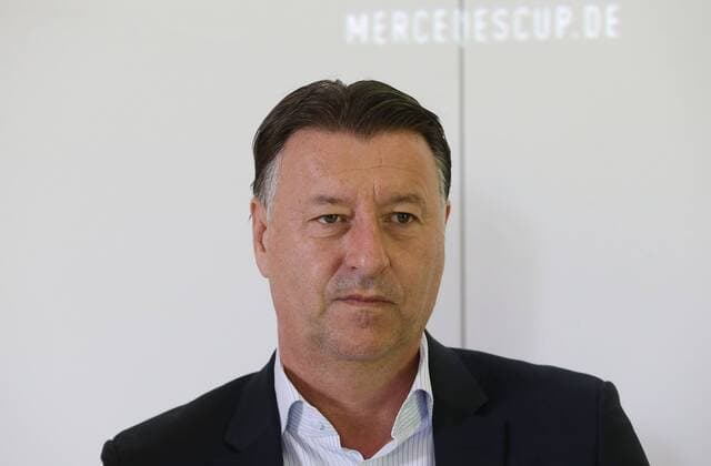 Stuttgart , Tennis PK zum MercedesCup in der Wilhelma , Edwin Weindorfer