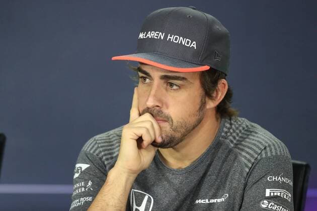 June 8th 2017, Montreal, Canada; Formula 1 Grand prix of Canada, driver press conference PK Pressekonferenz Fernando Alonso - McLaren Honda xLeannexBoonx  ActionPlus11888107