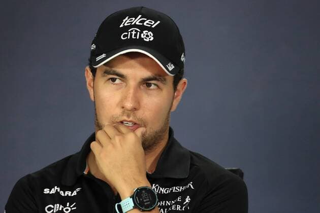 June 8th 2017, Montreal, Canada; Formula 1 Grand prix of Canada, driver press conference PK Pressekonferenz Sergio Perez - Sahara Force India xLeannexBoonx  ActionPlus11888111