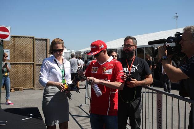 Canadian Grand Prix, Montreal 8 - 11 June 2017 08.06.2017- Kimi Raikkonen (FIN) Scuderia Ferrari SF70H 