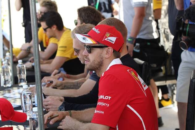 Canadian Grand Prix, Montreal 8 - 11 June 2017 08.06.2017- Sebastian Vettel (GER) Scuderia Ferrari SF70H 