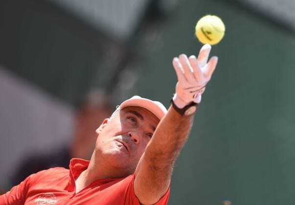 Stephane Houdet ( France ) TENNIS : Roland Garros 2017 - Internationaux de France - 08 06 2017 FedericoPestellini Panoramic 