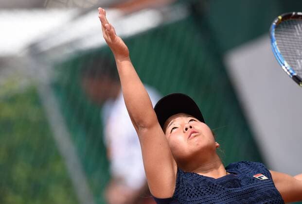 Yui Kamiji ( Japon ) TENNIS : Roland Garros 2017 - Internationaux de France - 08 06 2017 FedericoPestellini Panoramic 