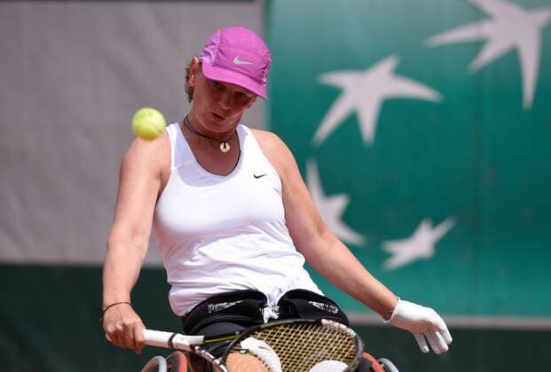Charlotte Famin ( France ) TENNIS : Roland Garros 2017 - Internationaux de France - 08 06 2017 FedericoPestellini Panoramic 