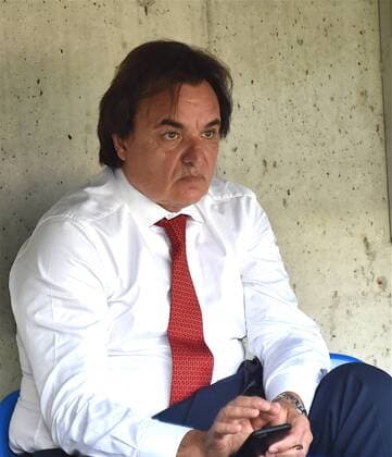 Genve, 25.05.2017, Football Helvetia Swiss Cup Final, FC B‰le 1893 - FC Sion, Christian Constantin (FC Sion President) before the match 