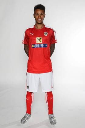 SOCCER - OEFB, team photoshooting OBERWART,AUSTRIA,05.JUN.17 - SOCCER - OEFB, Oesterreichischer Fussball-Bund, team photo shooting. Image shows Valentino Lazaro (AUT). GEPAxpictures xM.xOberlaender