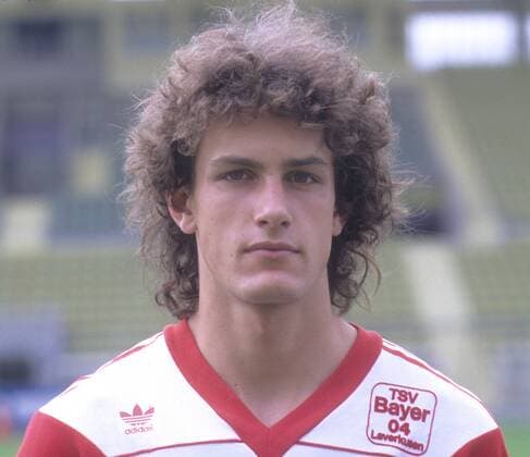 Heiko Herrlich Bayer 04 Leverkusen im Portrait Aufn. 01.07.1989. HM