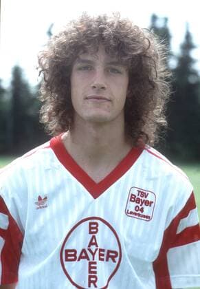 Heiko Herrlich Bayer 04 Leverkusen im Portrait Aufn. 01.07.1990. HM