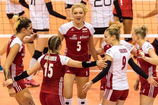 Volleyball: Montreux Volley Masters 2017, 09.06.2017 match Germany versus Poland at the Volleyball: Montreux Volley Masters 2017 on June, 09, 2017 in Montreux, Schweiz xUSx