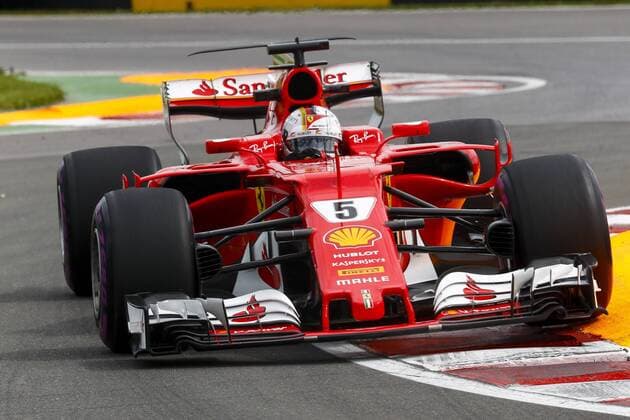 Motorsports: FIA Formula One World Championship WM Weltmeisterschaft 2017, Grand Prix of Canada, 5 Sebastian Vettel (GER, Scuderia Ferrari), Montreal Canada xHOCHxZWEIx