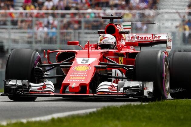 Motorsports: FIA Formula One World Championship WM Weltmeisterschaft 2017, Grand Prix of Canada, 5 Sebastian Vettel (GER, Scuderia Ferrari), Montreal Canada xHOCHxZWEIx