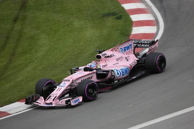 Canadian Grand Prix, Montreal 8 - 11 June 2017 08.06.2017- Free Practice 1, Sergio Perez (MEX) Sahara Force India F1 VJM010 