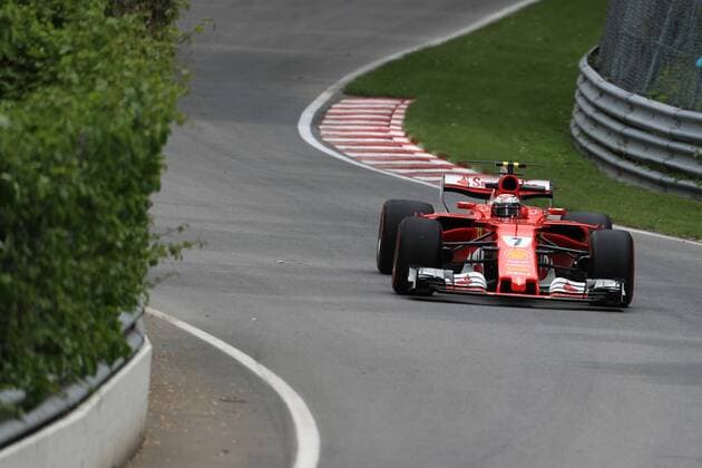 June 9th 2017, Montreal, Canada; Formula 1 Grand prix of Canada, Free practise day; Kimi Raikkonen - Scuderia Ferrari SF70H xLeannexBoonx  ActionPlus11888619