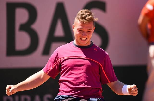 Alfie Hewett ( Royaume Uni ) TENNIS : Roland Garros 2017 - Internationaux de France - 10 06 2017 FedericoPestellini Panoramic 