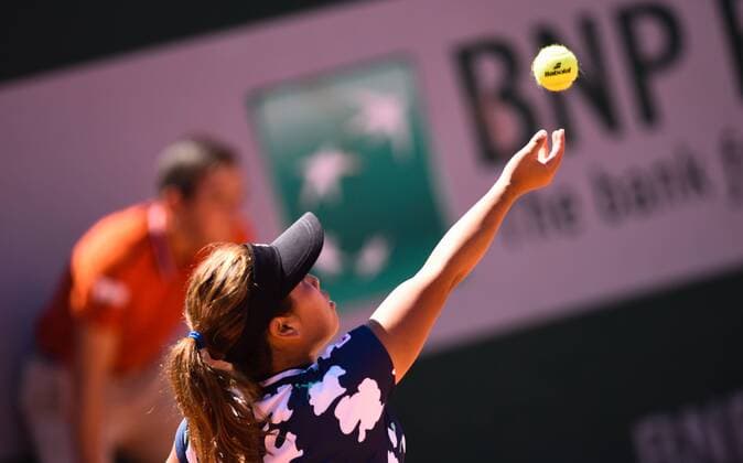 Yui Kamiji ( Japon ) TENNIS : Roland Garros 2017 - Internationaux de France - 10 06 2017 FedericoPestellini Panoramic 