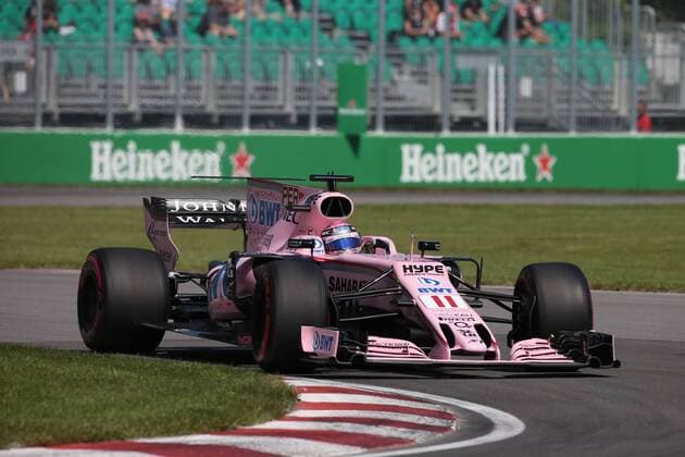 Canadian Grand Prix, Montreal 8 - 11 June 2017 10.06.2017- Free practice 3, Sergio Perez (MEX) Sahara Force India F1 VJM010 