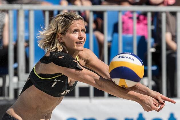 RP Beach Challenge, 10.06.2017 Laura Ludwig (Hamburger SV ), Olympiasiegerin Rios 2016; RP Beach Challenge am 10.06.2017, Duesseldorf. xPWx