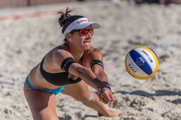 RP Beach Challenge, 10.06.2017 Joana Heidrich (SUI); RP Beach Challenge am 10.06.2017, Duesseldorf. xPWx