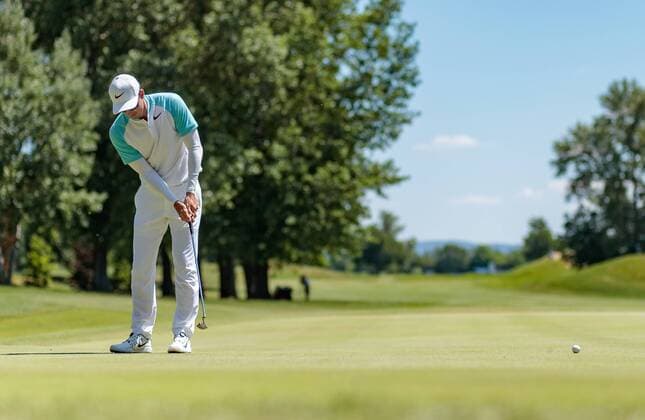 11.06.2017, Diamond Country Club, Atzenbrugg, AUT, PGA Golf Herren European Tour, Lyoness Open, im Bild Dylan Frittelli (RSA) Dylan Frittelli of South Africa during the Golf PGA European Tour, Lyoness Open Tournament at the Diamond Country Club in Atzenbrugg, Austria on 2017 06 11. Atzenbrugg  EX_JFK  