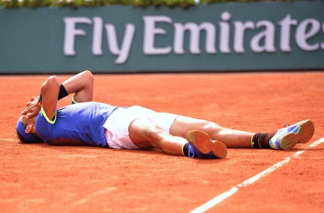 Rafael Nadal (esp) vs Stan Wawrinka (sui) - Finale simple Hommes - Rafael Nadal vainqueur TENNIS : Roland Garros 2017 - Internationaux de France - 11 06 2017 AnthonyBIBARD FEP Panoramic 