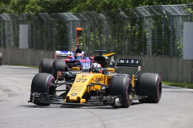 Canadian Grand Prix, Montreal 8 - 11 June 2017 11.06.2017- Race, Nico Hulkenberg (GER) Renault F1 Team RS17 