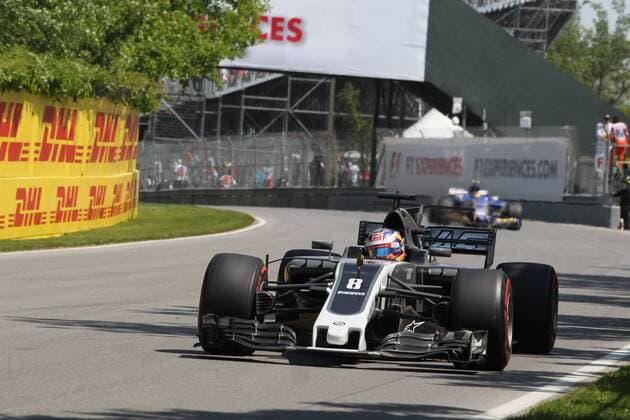 Canadian Grand Prix, Montreal 8 - 11 June 2017 11.06.2017- Race, Romain Grosjean (FRA) Haas F1 Team VF-17 