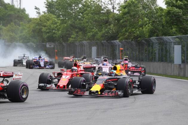 Canadian Grand Prix, Montreal 8 - 11 June 2017 11.06.2017- Race, Daniel Ricciardo (AUS) Red Bull Racing RB13 