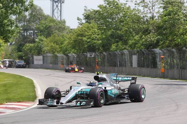 Canadian Grand Prix, Montreal 8 - 11 June 2017 11.06.2017- Race, Valtteri Bottas (FIN) Mercedes AMG F1 W08 
