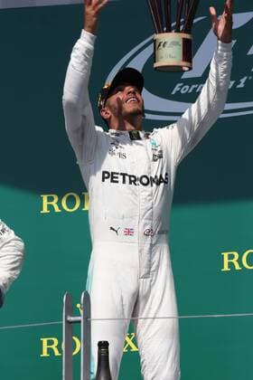 Canadian Grand Prix, Montreal 8 - 11 June 2017 11.06.2017, Podium, winner Lewis Hamilton (GBR) Mercedes AMG F1 W08 