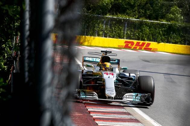 Motorsports: FIA Formula One World Championship WM Weltmeisterschaft 2017, Grand Prix of Canada, 44 Lewis Hamilton (GBR, Mercedes AMG Petronas F1 Team), Montreal Canada xHOCHxZWEIx