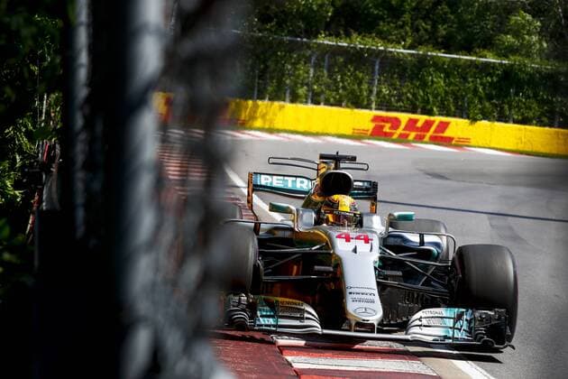 Motorsports: FIA Formula One World Championship WM Weltmeisterschaft 2017, Grand Prix of Canada, 44 Lewis Hamilton (GBR, Mercedes AMG Petronas F1 Team), Montreal Canada xHOCHxZWEIx