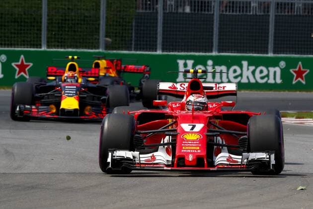 Motorsports: FIA Formula One World Championship WM Weltmeisterschaft 2017, Grand Prix of Canada, 7 Kimi Raikkonen (FIN, Scuderia Ferrari), Montreal Canada xHOCHxZWEIx