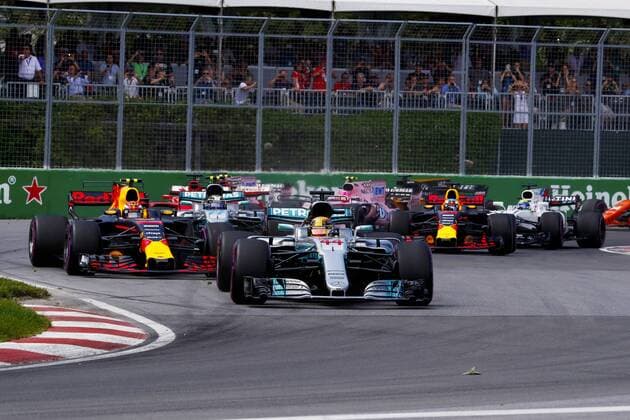 Motorsports: FIA Formula One World Championship WM Weltmeisterschaft 2017, Grand Prix of Canada, 44 Lewis Hamilton (GBR, Mercedes AMG Petronas F1 Team), Montreal Canada xHOCHxZWEIx