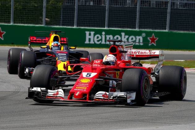 Motorsports: FIA Formula One World Championship WM Weltmeisterschaft 2017, Grand Prix of Canada, 5 Sebastian Vettel (GER, Scuderia Ferrari), Montreal Canada xHOCHxZWEIx