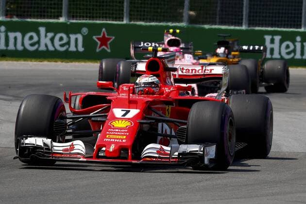 Motorsports: FIA Formula One World Championship WM Weltmeisterschaft 2017, Grand Prix of Canada, 7 Kimi Raikkonen (FIN, Scuderia Ferrari), Montreal Canada xHOCHxZWEIx
