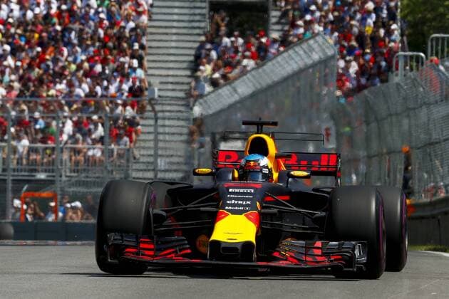 Motorsports: FIA Formula One World Championship WM Weltmeisterschaft 2017, Grand Prix of Canada, 3 Daniel Ricciardo (AUS, Red Bull Racing), Montreal Canada xHOCHxZWEIx