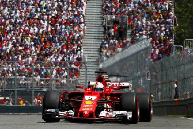 Motorsports: FIA Formula One World Championship WM Weltmeisterschaft 2017, Grand Prix of Canada, 5 Sebastian Vettel (GER, Scuderia Ferrari), Montreal Canada xHOCHxZWEIx