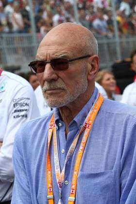 Canadian Grand Prix, Montreal 8 - 11 June 2017 11.06.2017- Race, Sir Patrick Stewart (GBR) Actor 