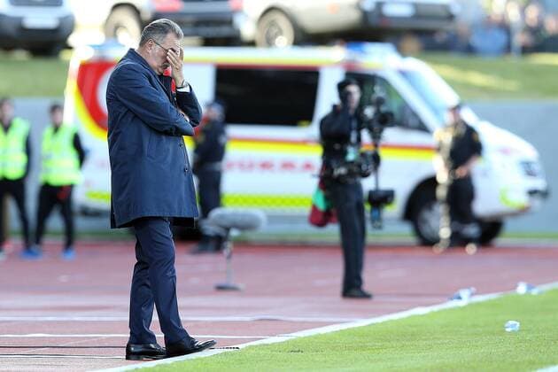 FIFA World Cup WM Weltmeisterschaft Fussball Europe Qualifiers, Iceland - Croatia 11.06.2017., stadium Laugardalsvollur, Reykjavik, Iceland - FIFA World Cup Europe Qualifiers, Group I, round 06, Iceland - Croatia. Ante Cacic.  GoranxStanzl PIXSELL