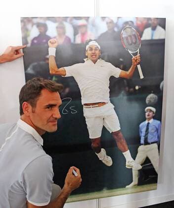 Tennis MercedesCup Stuttgart 2017 PK Roger Federe Deutschland, Stuttgart, 12.06.2017, Tennis, MercedesCup 2017, Stuttgart Weissenhof, Pressekonferenz: Roger Federer.