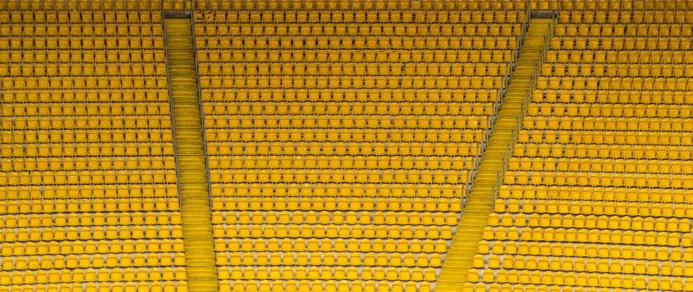 Fußball, Stadiongeschichte SG Dynamo Dresden Sitzplätze im DDV Stadion, aufgenommen am Samstag (10.06.2017) RM001