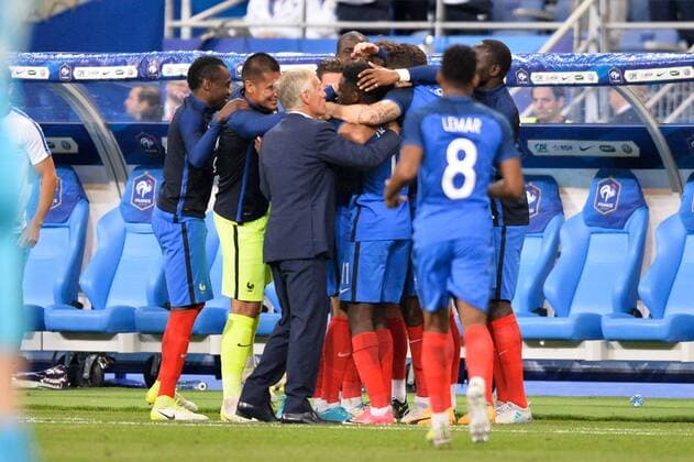 DIDIER DESCHAMPS (SELECTIONNEUR FRANCE) - JOIE FOOTBALL : France vs Angleterre - Match Amical - 13 06 2017 AnthonyBIBARD FEP Panoramic 