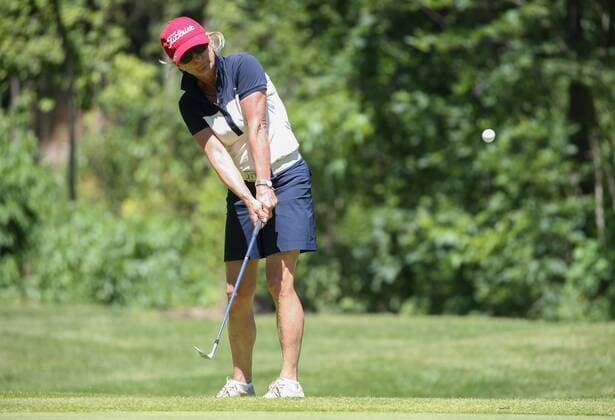 GOLF - EGA, European Senior Ladies Championship SCHOENBORN,AUSTRIA,15.JUN.17 - GOLF - EGA, European Senior Ladies Championship, GC Schloss Schoenborn. Image shows Elisabeth Jenull (AUT). GEPAxpictures xMarioxKneisl