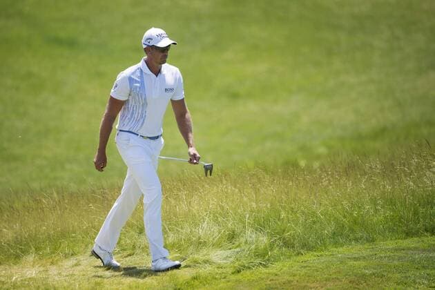 170615 Sveriges Henrik Stenson under första omgangen i golfturneringen US Open den 15 juni 2017 i Hartford.  Copyright: JOELxMARKLUND BB170615JM042