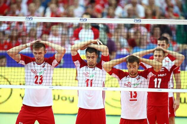 Bilder des Tages - SPORT Katowice , Hala Spodek 15.06.2017 , Siatkowka Reprezentacja , Kadra , Liga Swiatowa 2017 Runda eliminacyjna , Grupa 1 Polska - Rosja NZ Mateusz Bieniek ( POL ) Fabian Drzyzga ( POL ) Michal Kubiak ( POL ) Pawel Zatorski ( POL ) FOT Michal Nowak Newspix.pl Katowice , Spodek Hall 15.06.2017 Sport , Volleyball National Teams , World League 2017 Preliminary Round Group 1 Poland - Russia photo by Michal Nowak Newspix.pl --- Newspix.pl  170615MIN065